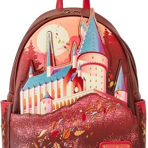 Loungefly Warner Brothers Harry Potter Hogwarts Fall Mini Backpack